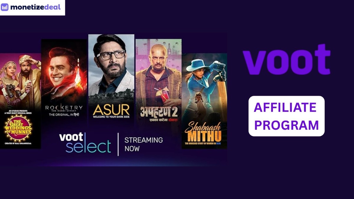 Voot affiliate program
