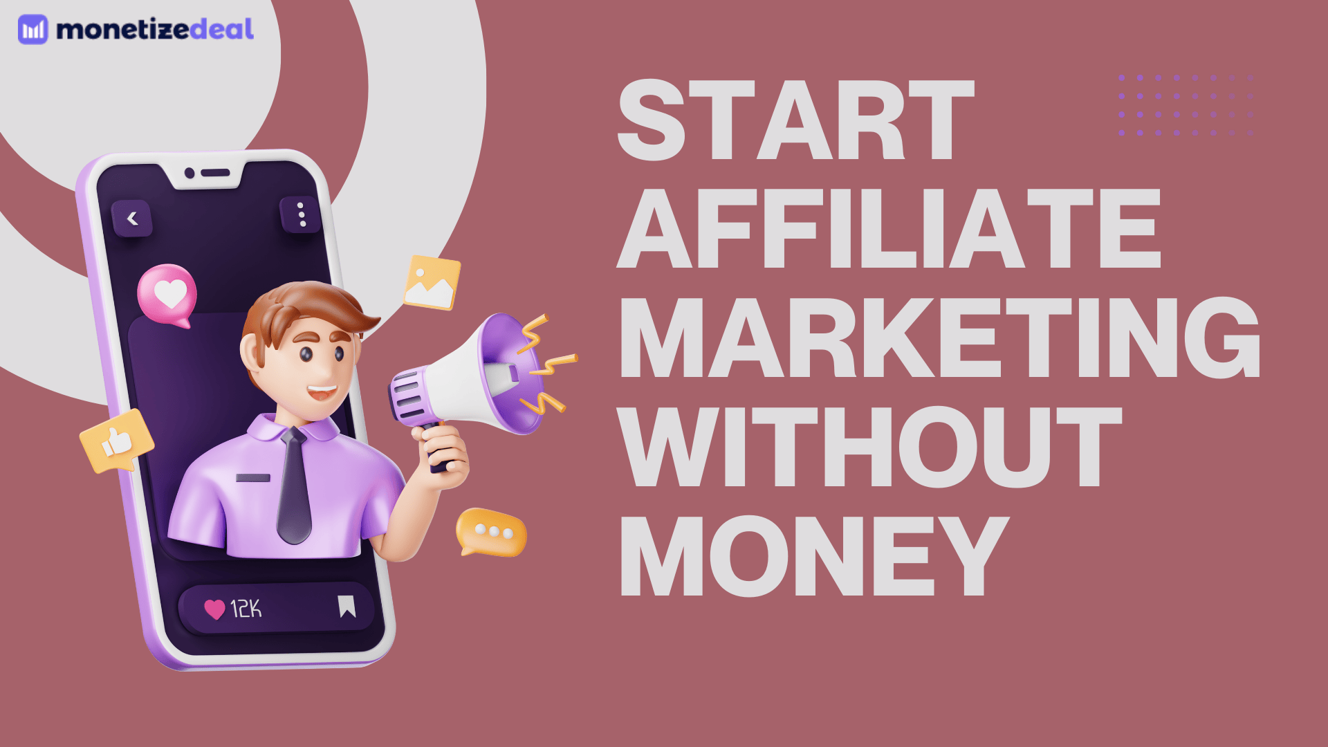 Start Affiliate Marketing Without Money
