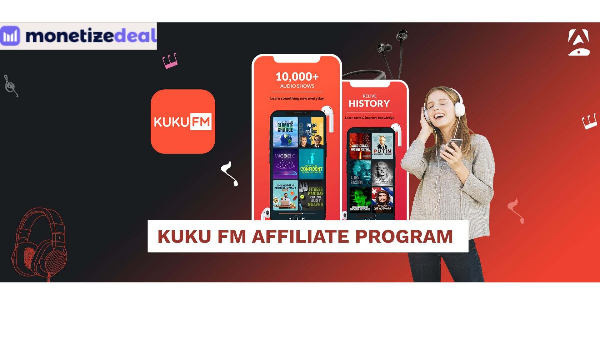 Kuku FM affiliate program