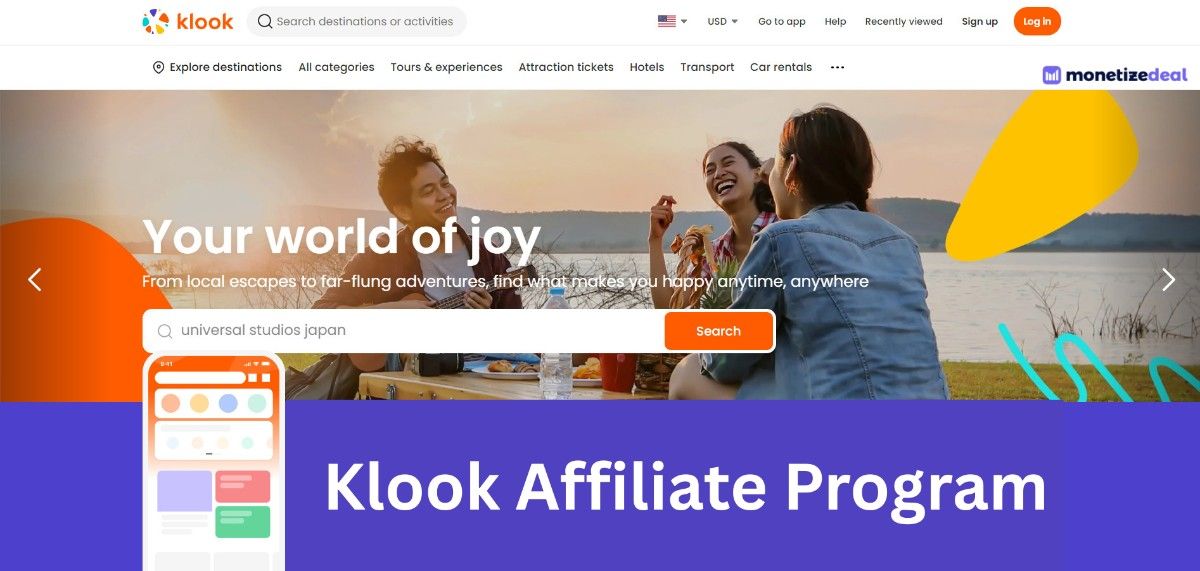Klook Affiliate Program