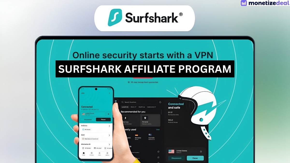 Surfshark affiliate program