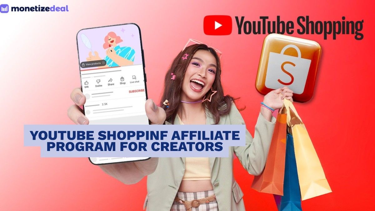 YouTube shopping affiliate program
