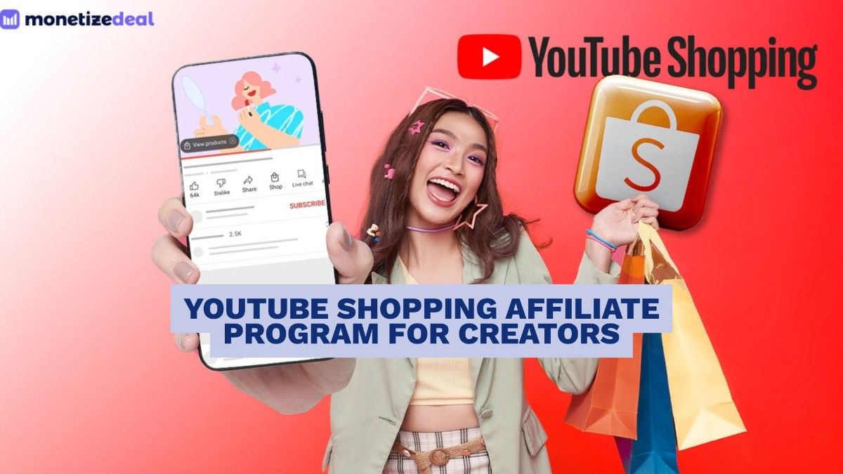 YouTube shopping affiliate program