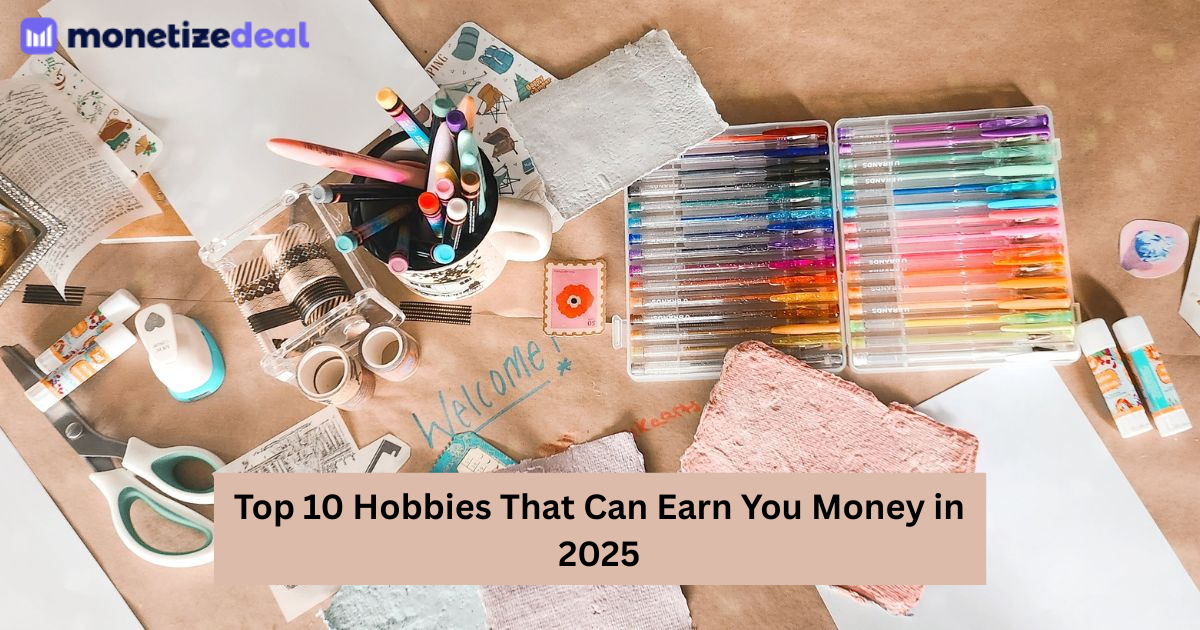 Hobbies That Can Earn You Money in 2025