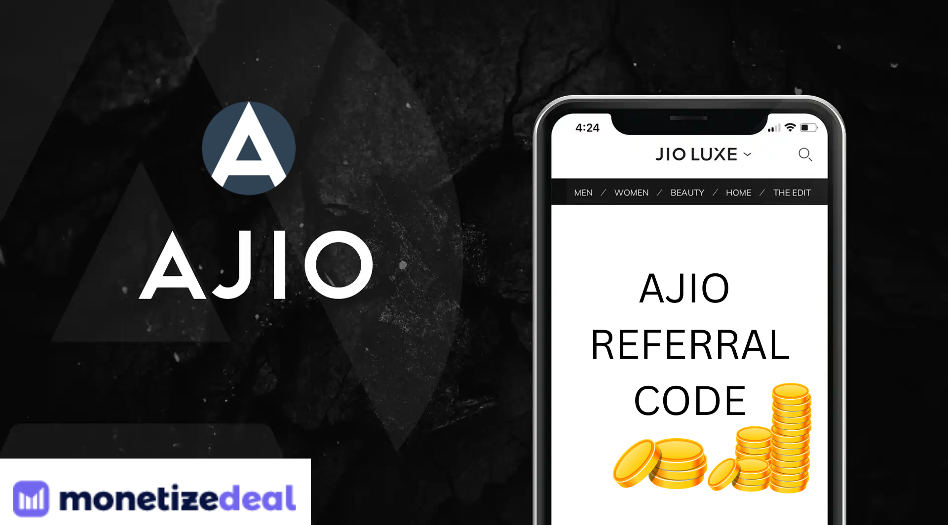 AJIO REFERRAL CODE