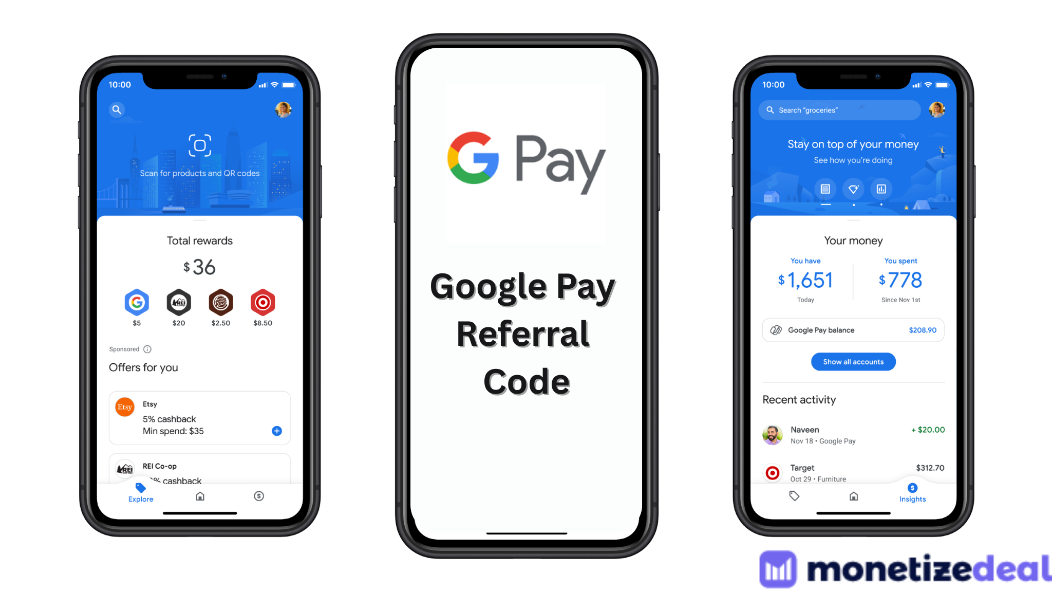 Google Pay Referral Code