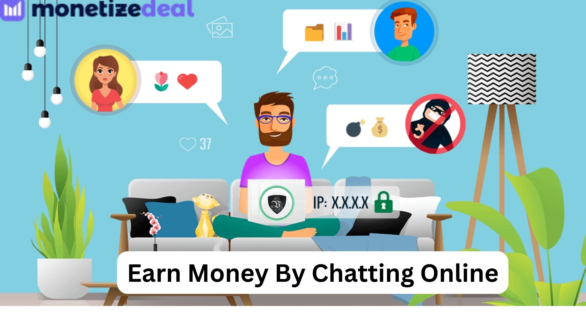 Earn money by chatting online