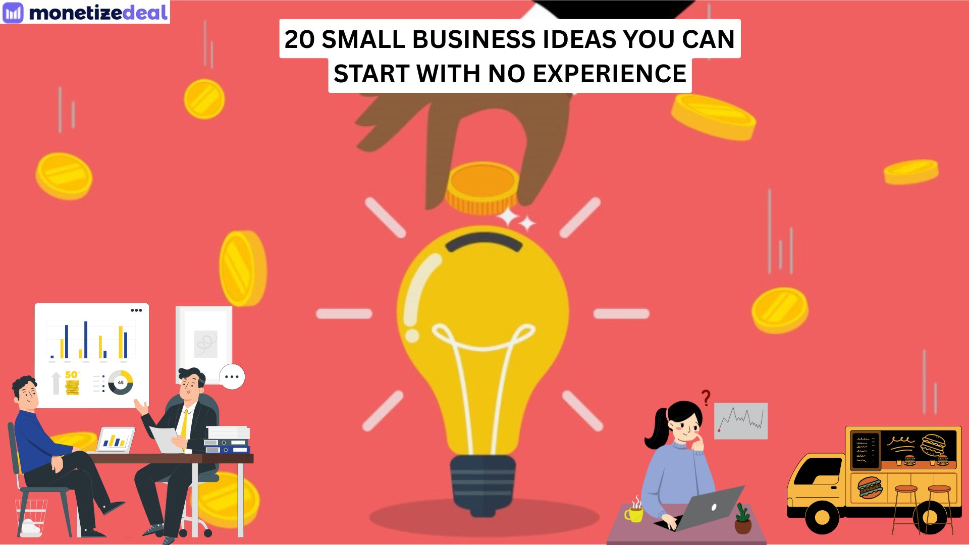20 Small Business ideas you can start with no investment