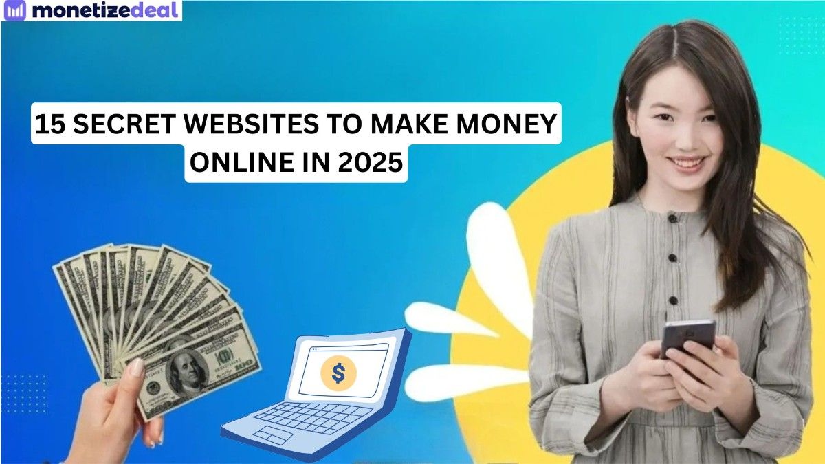 15 secret websites to make money online