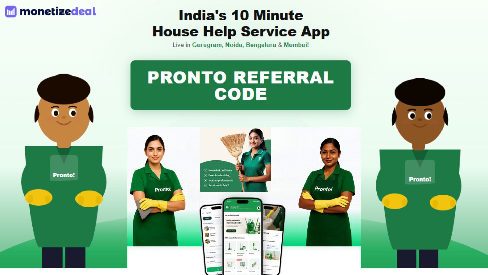 Pronto referral code