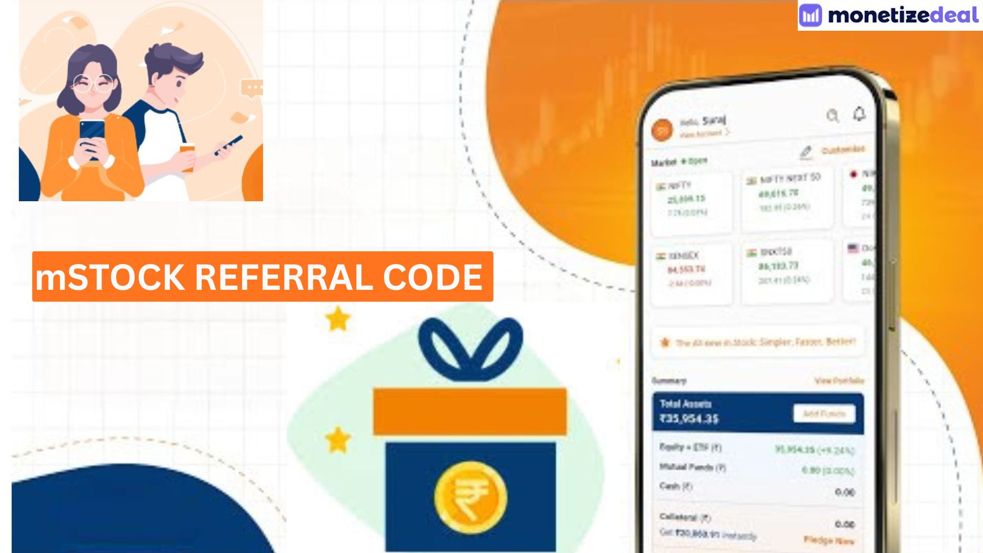 mStock referral code