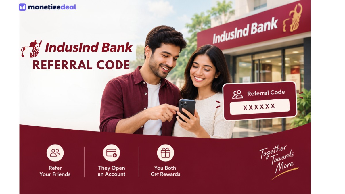 IndusInd Bank referral code